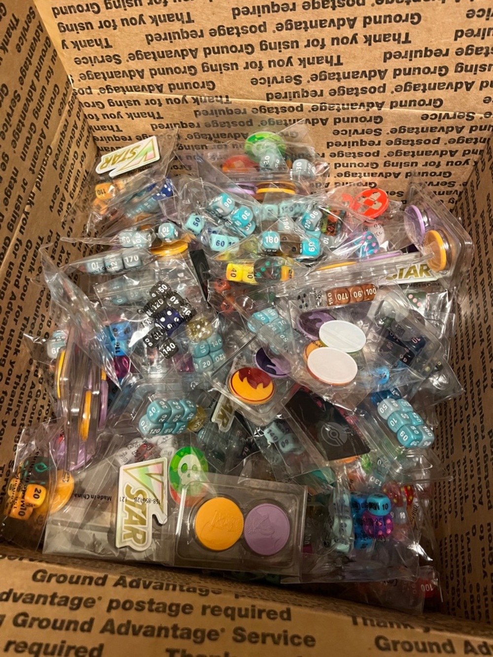 Pokemon Tokens and Dice, Large Box full - Picture 4 of 4